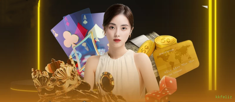 Imagem promocional do aplicativo mobile da kkfeliz